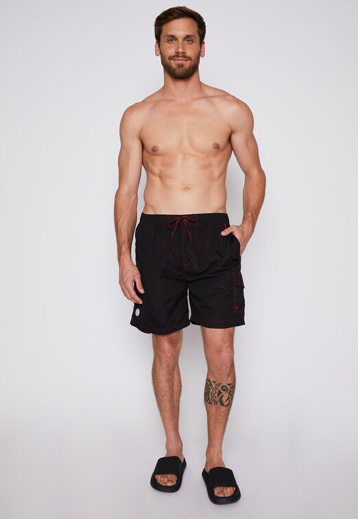 Trajes De Baño Cargo Negro Family Shop