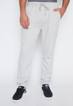 Pantalon De Buzo Hombre Gris Liso Family Shop