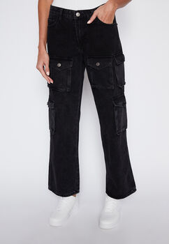 Jeans Mujer Negro Worker Family Shop