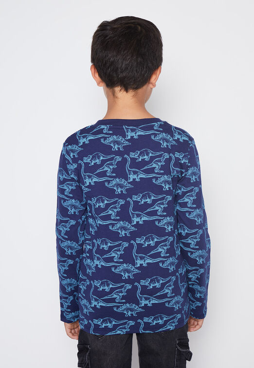 Polera Nino Azul Colores Family Shop