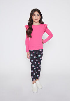 Calza Nina Negro Termica Family Shop