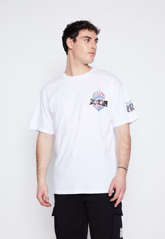 Polera Hombre Blanco Serpiente Family Shop