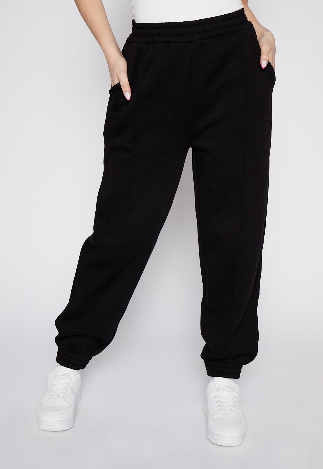 Pantalon De Buzo Basico Negro Family Shop