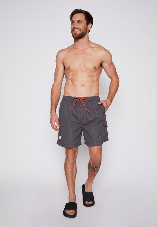 Trajes De Baño Cargo Gris Family Shop