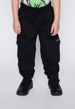 Jeans Nino Negro Cargo Family Shop