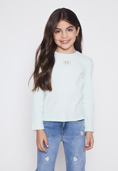Polera Nina Turquesa Cut Out Family Shop