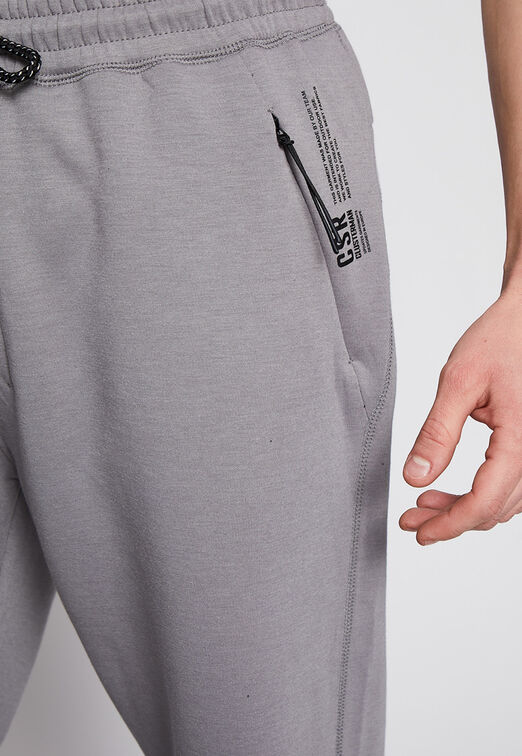Pantalon De Buzo Bolsillos Hilo Gris Family Shop
