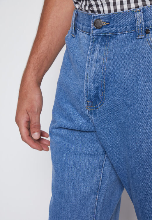 Jeans Hombre Celeste Regular Family Shop
