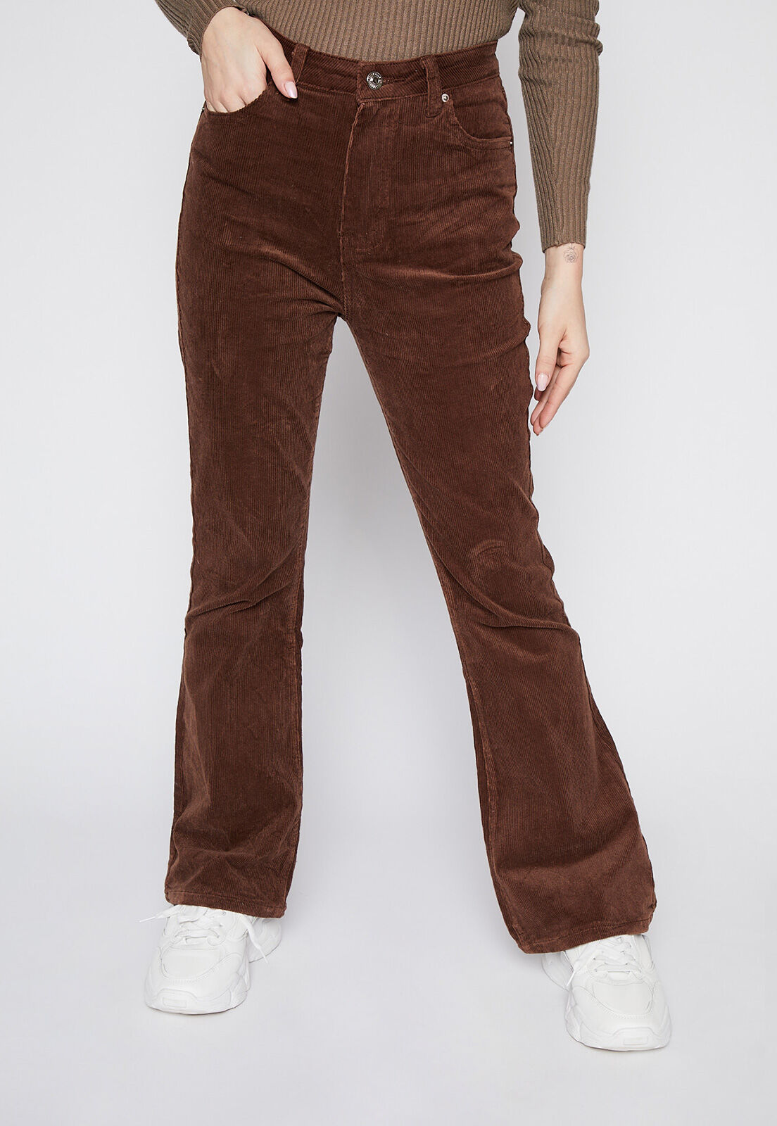 Pantalon cotele niña deals