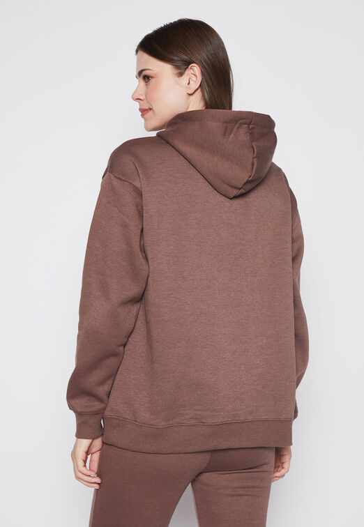 Poleron Mujer Cafe Hoodie Family Shop