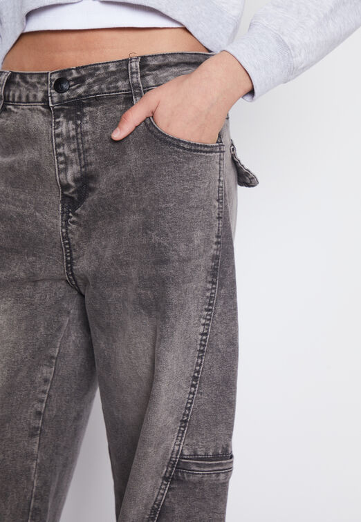 Jeans Lola Gris Wide Leg Family Shop