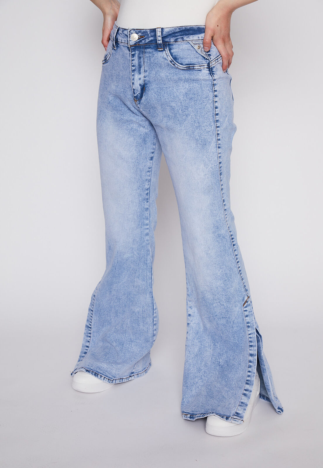 Pantalones flare chile shop