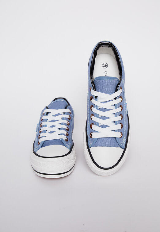 Zapatilla Lona Azul T.36-41 Family Shop