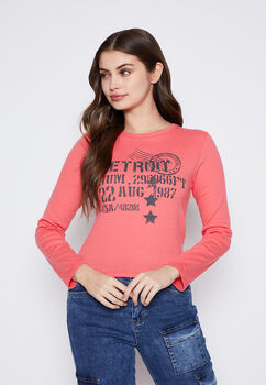 Polera Mujer Coral Chicago Family Shop