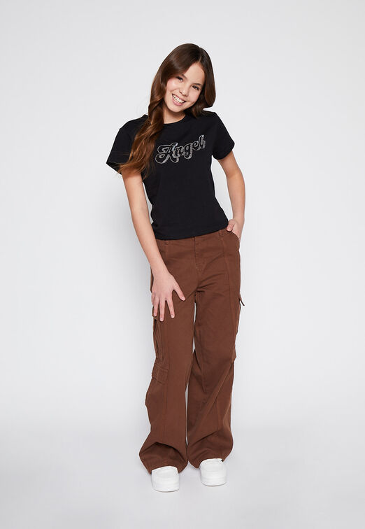 Pantalon Wid Leg Utility Cafe Family Shop