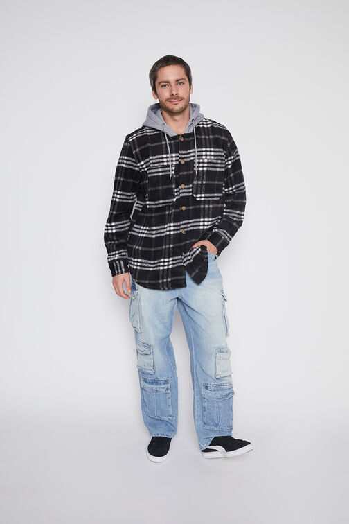 Chaqueta Hombre Negro Escoces Family Shop