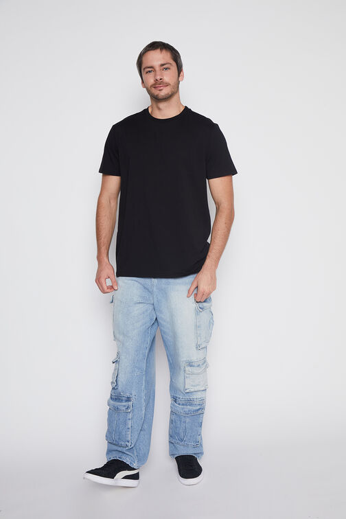 Polera Hombre Negro ByN Family Shop