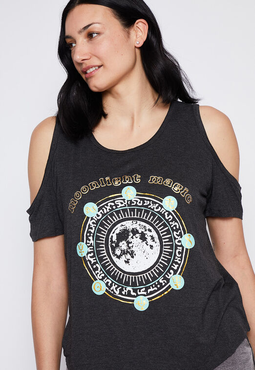 Polera Sustentable Circulo Gris Family Shop