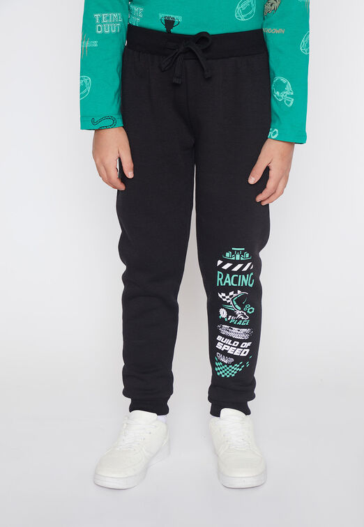 Pantalon De Buzo Nino Negro Dinosaurio Family Shop