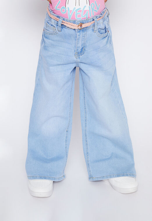 Jeans Nina Celeste Wide Leg Cinturon Family Shop