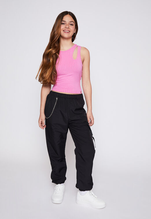Pantalon Taslan Negro Family Shop