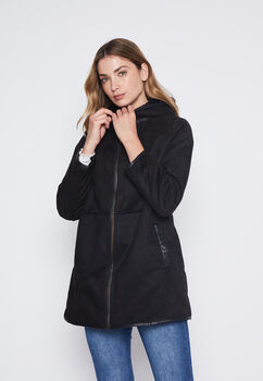 Chaqueta Mujer Negro Bonded Family Shop