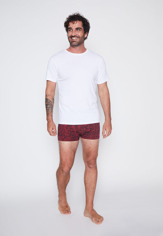 Camiseta Hombre Blanco Basica Family Shop
