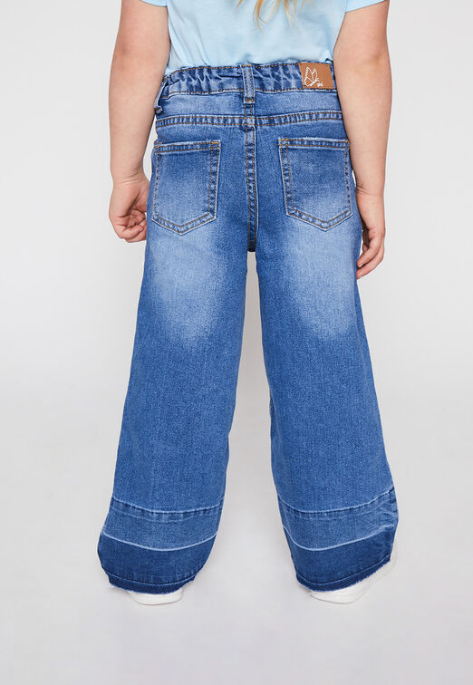 Jeans Wid Leg Basta Azul Family Shop