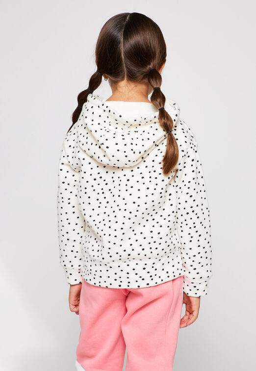 Poleron Lunares Blanco  Family Shop