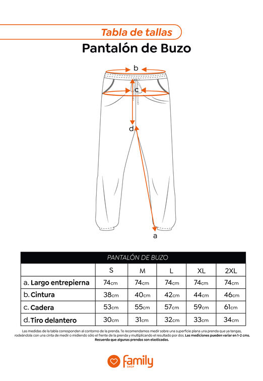 Pantalon De Buzo Cierre con Cinta Gris Family Shop