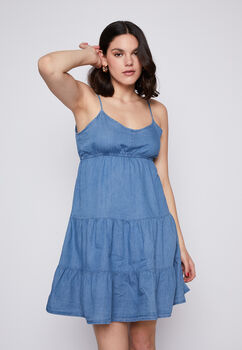 Vestido Denim Pabilo Azul Family Shop