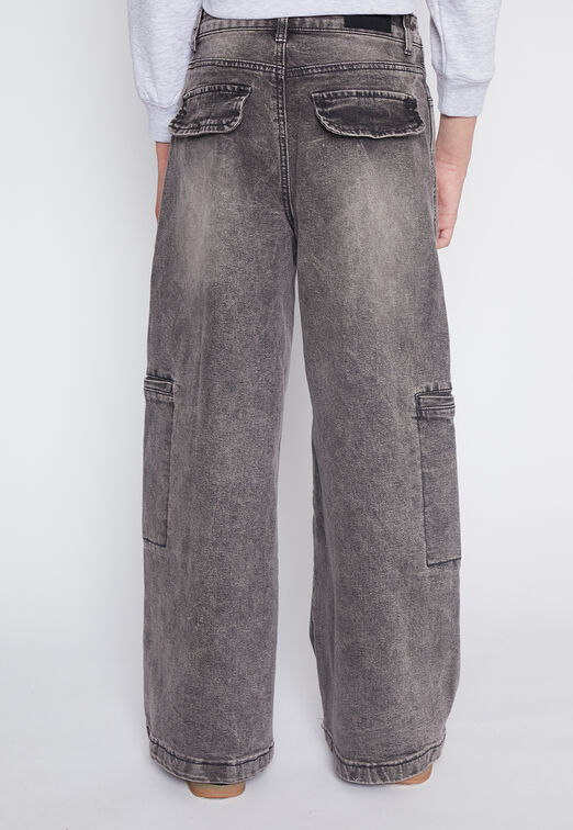 Jeans Lola Gris Wide Leg Family Shop