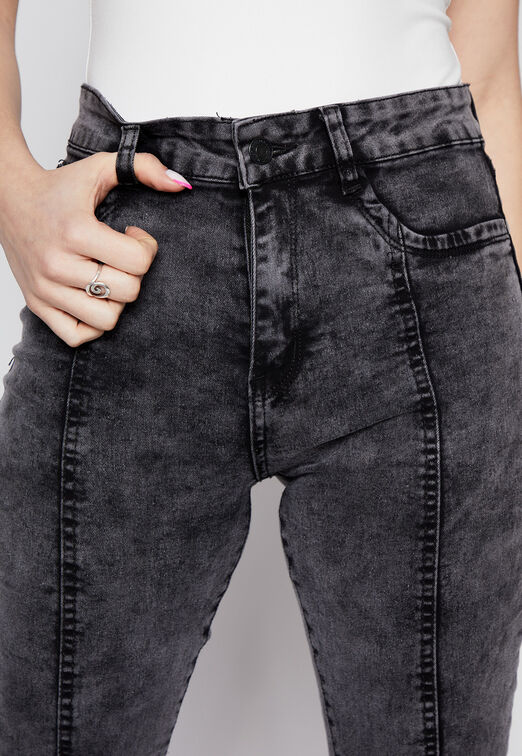 Jeans Flare Gris Family Shop