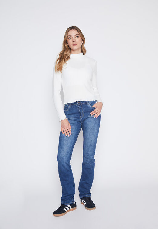 Sweater Mujer Crudo Soft Family Shop