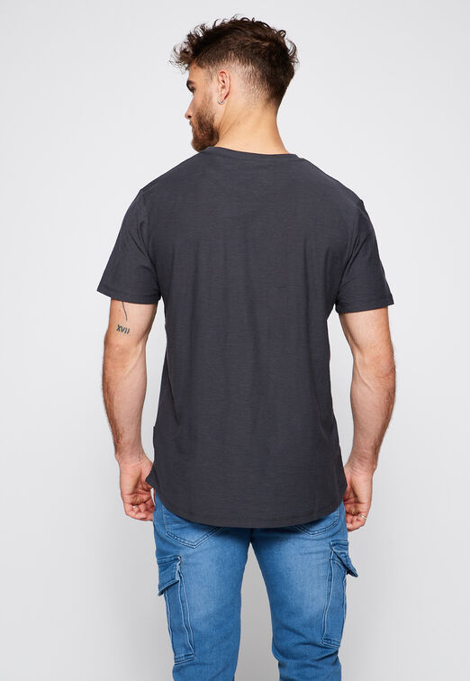 Polera Basic Bolsillo Gris Family Shop