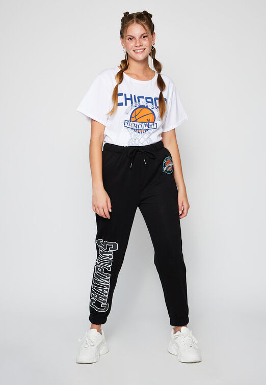 Pantalon de Buzo Basketball Negro Family Shop