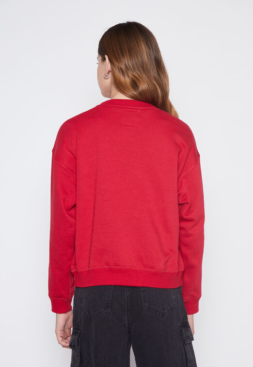 Poleron Lola Rojo Numero Family Shop