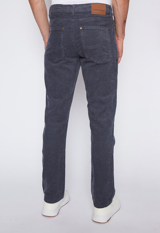 Pantalon Hombre Gris Cotele Family Shop