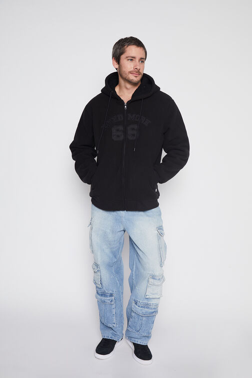 Polar Hombre Negro Forrado Family Shop
