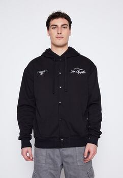 Chaqueta Hombre Negro College Family Shop