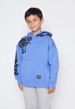Poleron Nino Azul Cool Family Shop