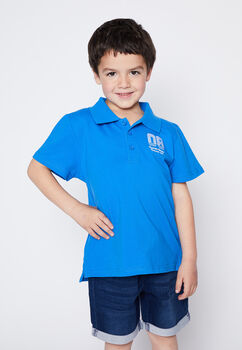 Polera Nino Azul Number Family Shop