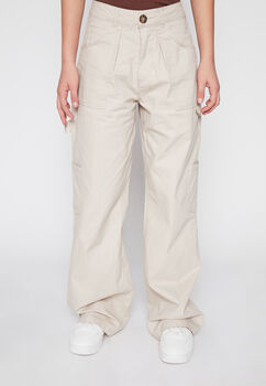 Pantalon Wid Leg Utility Camel Family Shop