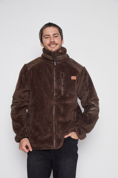 Chaqueta Hombre Cafe Peluda Family Shop