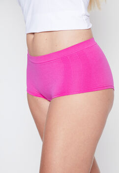 Mujer  Calzon  Fucsia  Pantaleta Seamless Family Shop