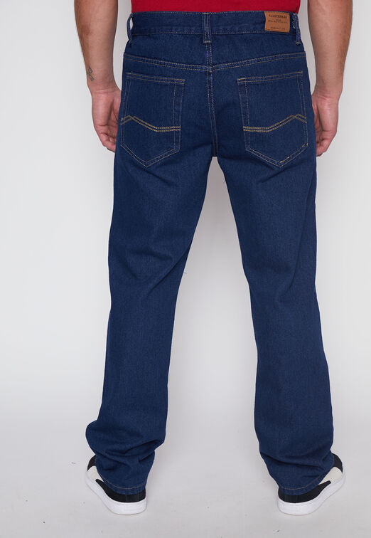 Jeans Hombre Azul Regular Basico Family Shop