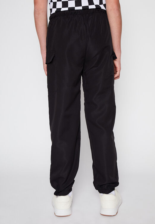 Pantalon Cargo Taslan Never Negro Family Shop