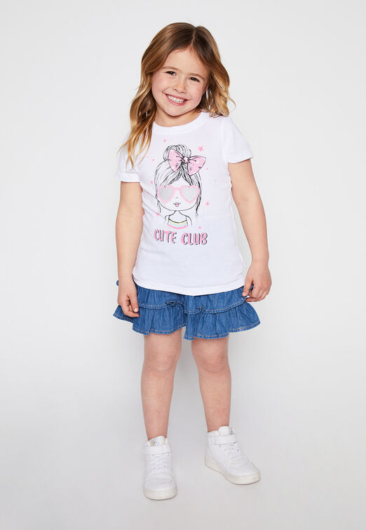 Polera Romantico Blanco Family Shop