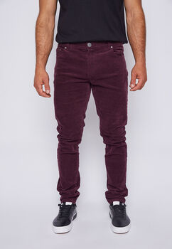 Pantalón Cotelé Burdeo Family Shop