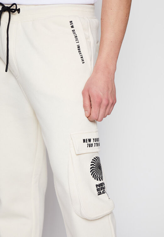 Pantalon De Buzo Cargo Circulo Crudo Family Shop